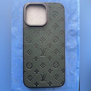 🍀iPhone 15 pro max Dark Green FLET phone Case🍀